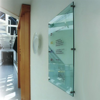 Glasskilte og plexiglas skilte med tryk