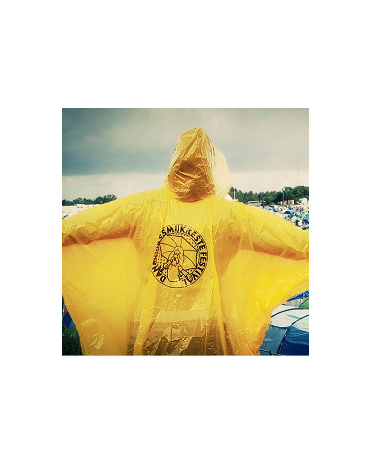 Regnjakker og ponchoer med logo tryk - YC