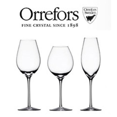 Orrefors med logo tryk