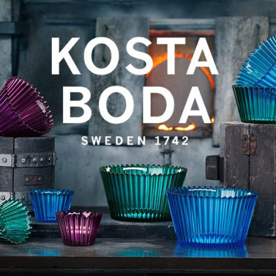 Kosta Boda med logo tryk