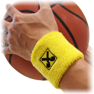 Broderet armbånd med reklame logo