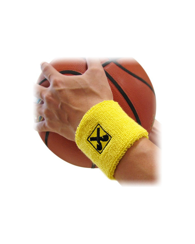 Broderet armbånd med reklame logo Broderet armbånd med reklame logo