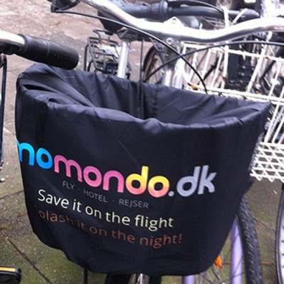 Cykelkurv betræk med reklametryk