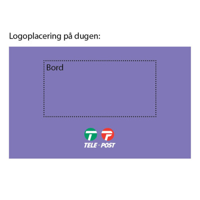 Duge med logo tryk