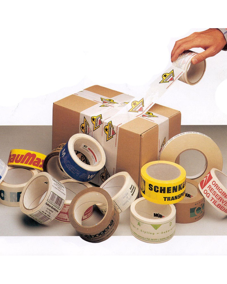 Emballage tape med reklametryk