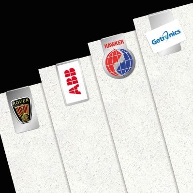 Markclips & papirclips med logo tryk