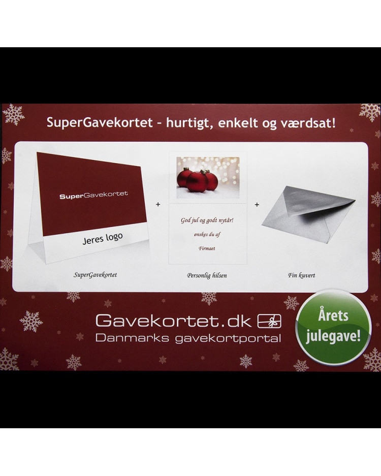 SuperGavekortet til alverdens butikker & kæder SuperGavekortet til alverdens butikker & kæder