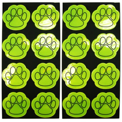 Refleks stickers med logo tryk
