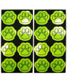 Refleks stickers med logo tryk