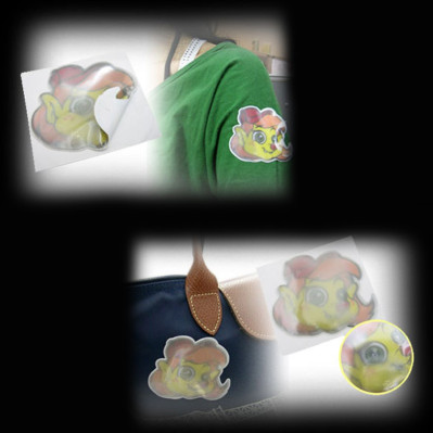 Refleks stickers med logo tryk
