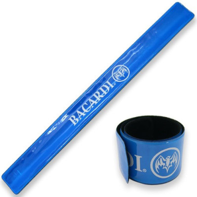 Refleksbånd - slapwraps med logo tryk