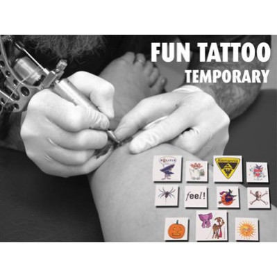 Reklametattoo med logo tryk