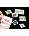 Reklametattoo med logo tryk