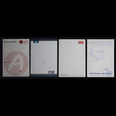 A5 blokke med logo tryk