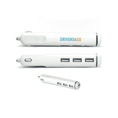 USB biloplader med reklame logo tryk