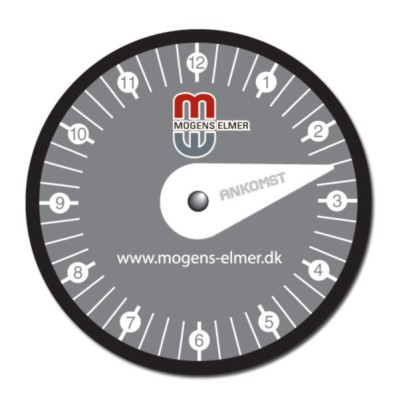 P-skiver med logo tryk