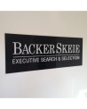 Acrylskilte med reklame logo tryk