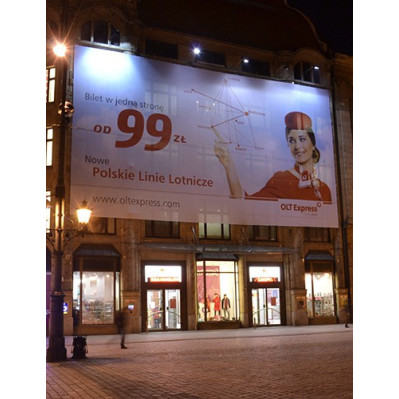 Bannere til ophængning med reklame
