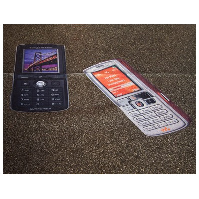 Skridsikre gulvklistermærker med logo