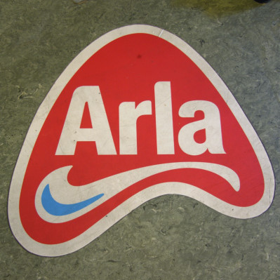 Skridsikre gulvklistermærker med logo