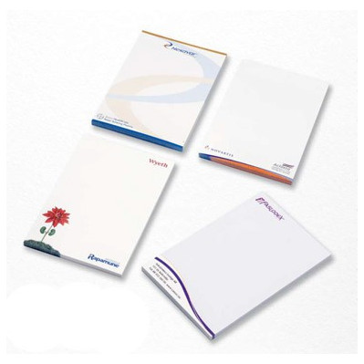 Memoblokke med logo tryk