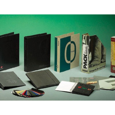 Mapper & Charteques med logo tryk