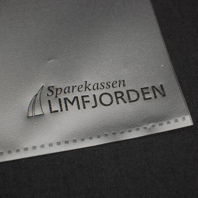 Mapper & Charteques med logo tryk