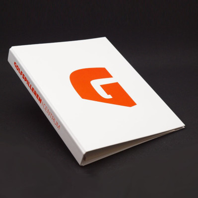 Plast ringbind og mapper med logo tryk