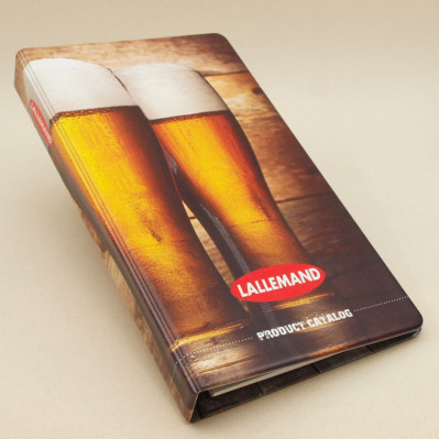 Plast ringbind og mapper med logo tryk