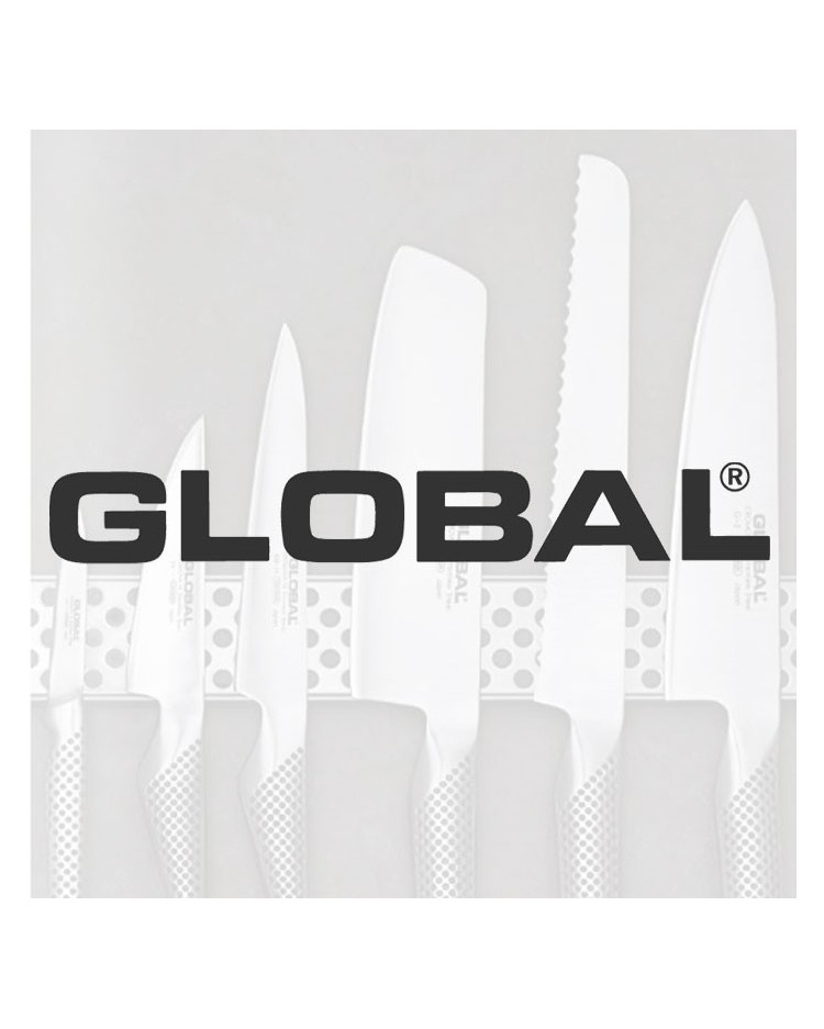 Global knive med reklame logo