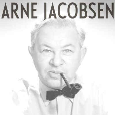 Arne Jacobsen med logo tryk