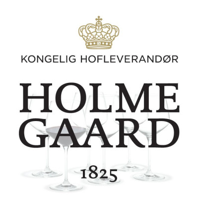 Holmegaard med logo tryk