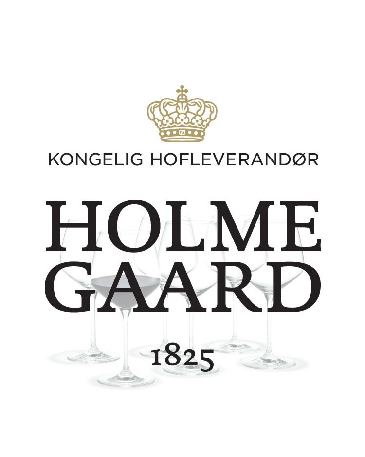 Holmegaard med logo tryk