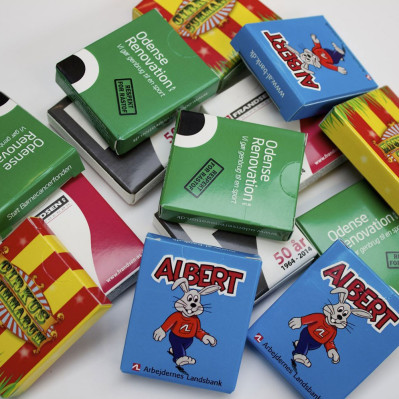 Pastilæsker med logo tryk