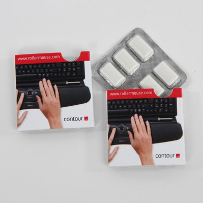 Tyggegummi æsker med logo tryk