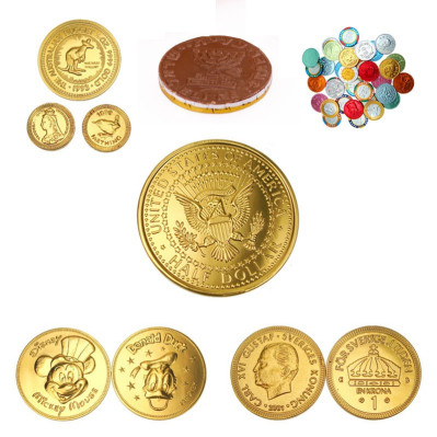 Reklame chokolademønter med logopræg