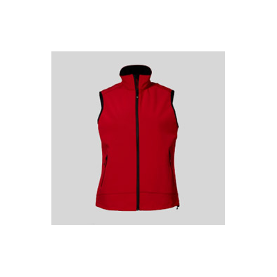 Soft shell-veste med logo