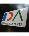 Udskåret selvklæbende tal, bogstaver & logoer i folie