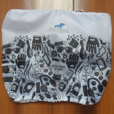 Cykelkurv betræk med reklametryk