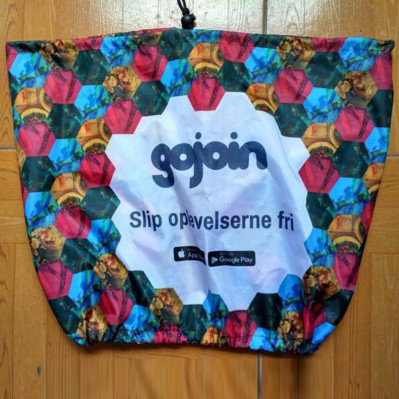 Cykelkurv betræk med reklametryk