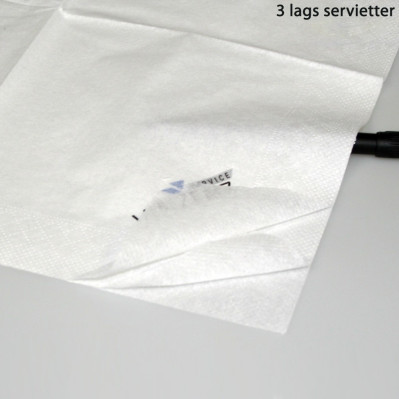 Servietter med reklame logo tryk
