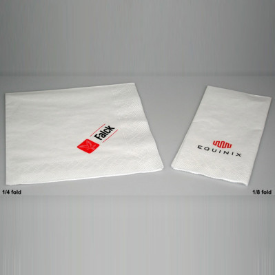 Servietter med reklame logo tryk