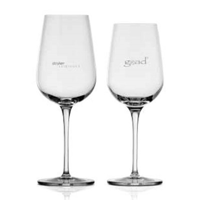 Vinglas og plastglas med logo tryk - Granity