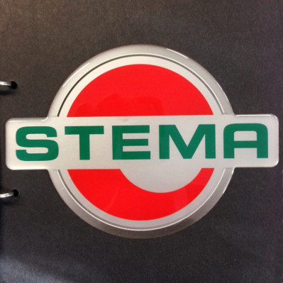 Logotops og logoplates med tryk