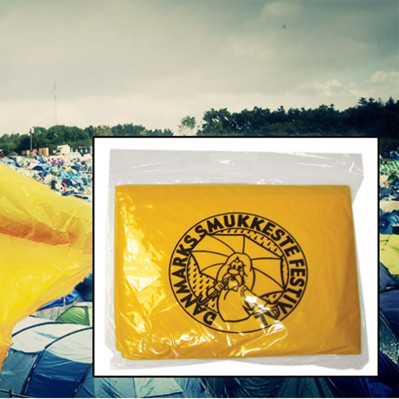 Ponchoer med logo tryk