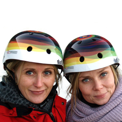 Cykelhjelme med logo