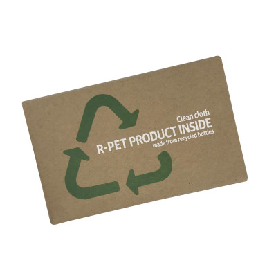 Pudseklud med logo tryk