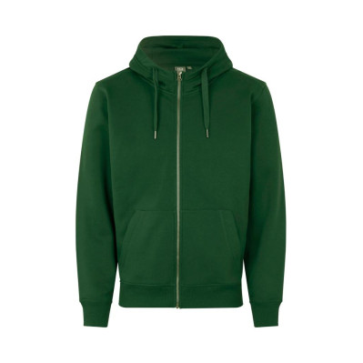 Cardigans med hætte og logo
