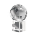 Crystal globus design brevvægt set fra siden