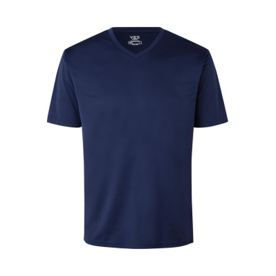 Active reklame t-shirt med tryk og broderi